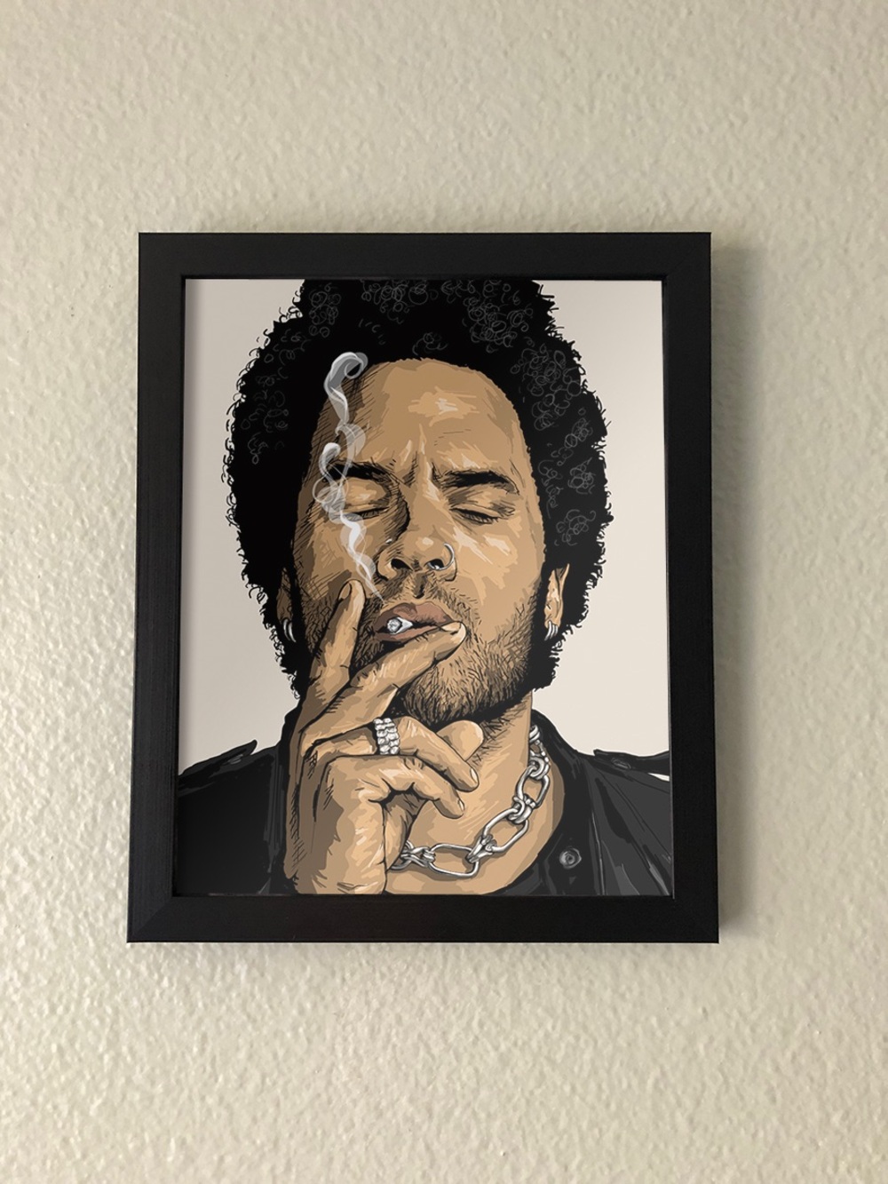 Lenny Kravitz Framed Wall Art